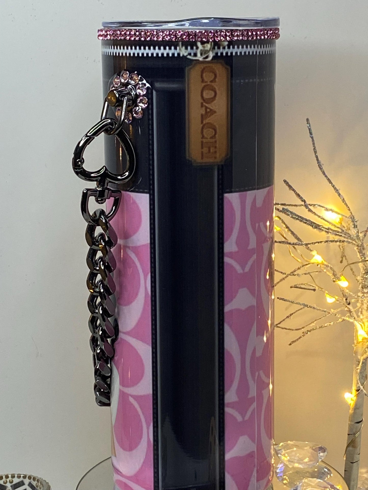 Betty Boop Coach-Inspired Tumbler Diva Cup Rhinestone Betty Boop Drink Tumbler Collector