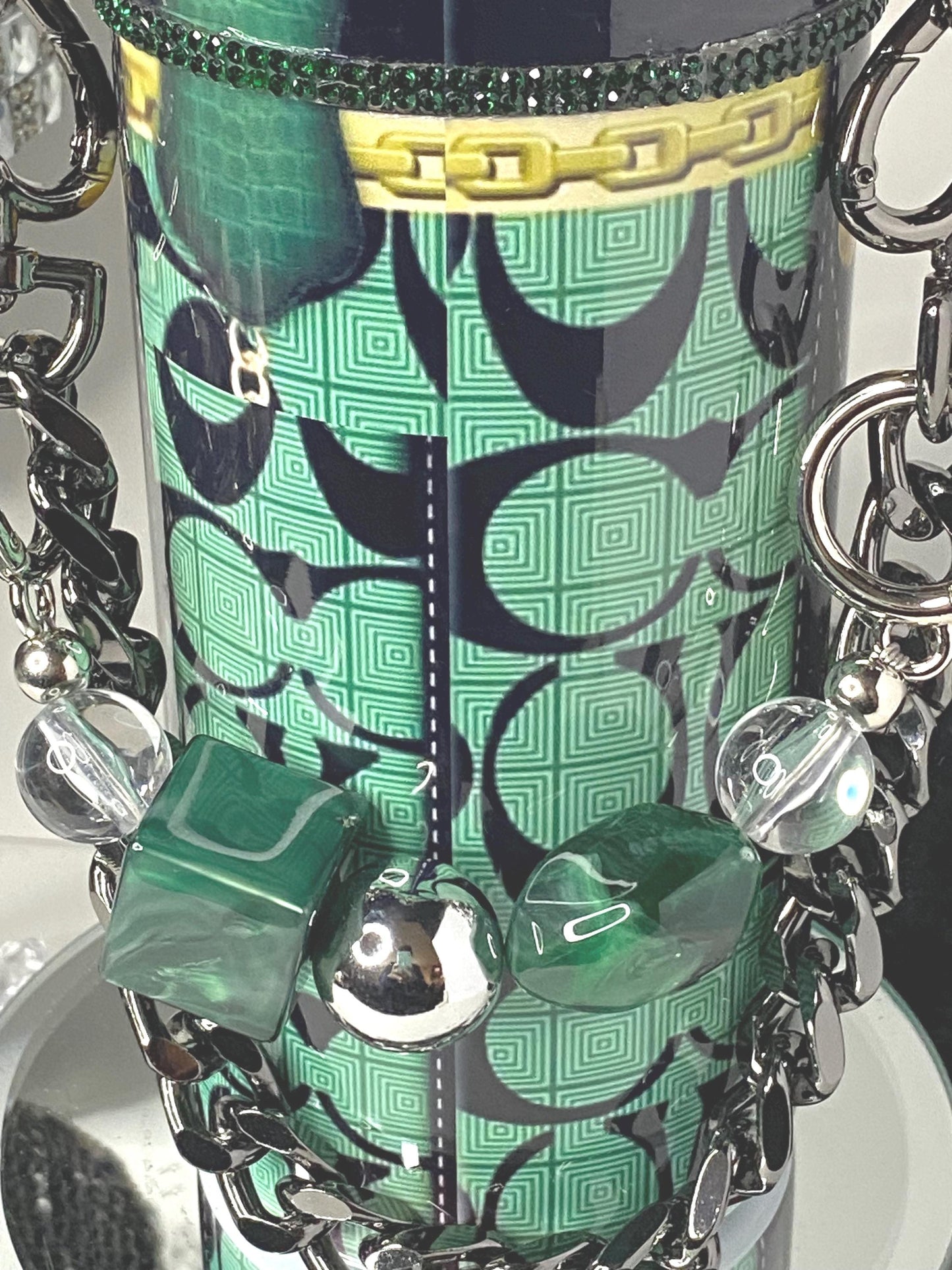 Elegant Designer Coach Tumbler "Midnight Glam Betty Boop Edition"