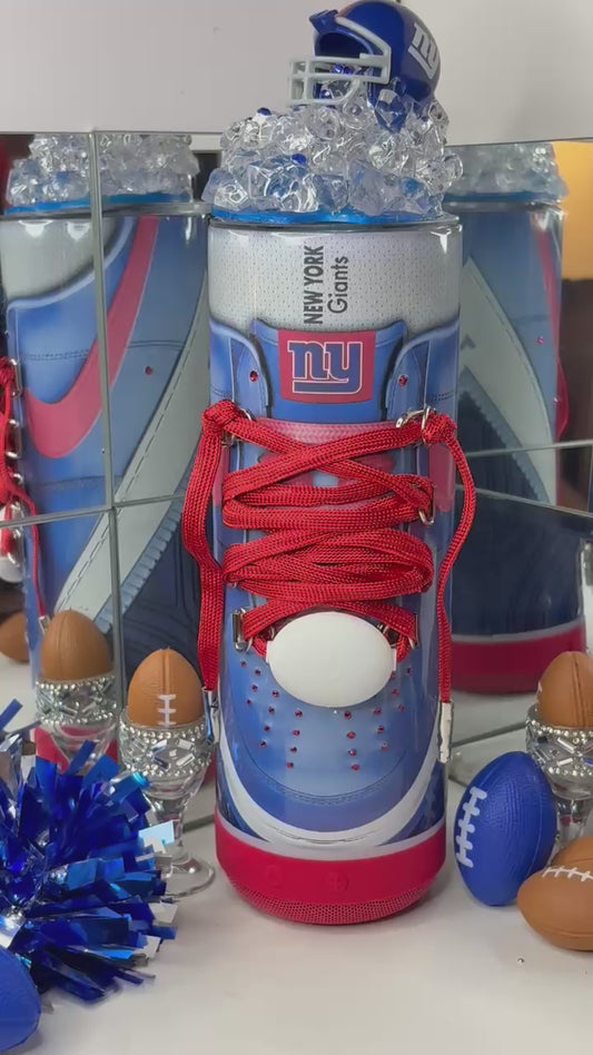 Giants Bluetooth Speaker Tumbler – Magnetic Topper, & LED Lights